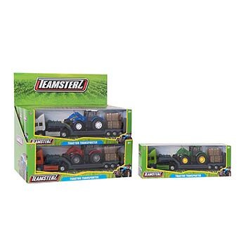 Игрушка Teamsterz Фермерский грузовой автомобиль с трактором, 1 шт