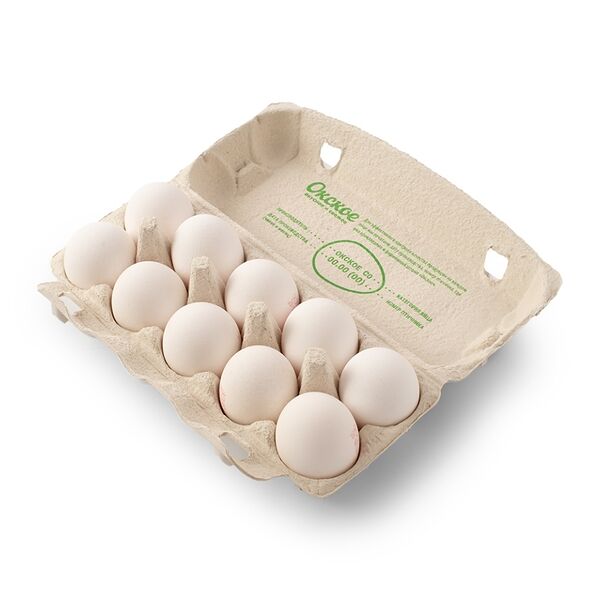 Яйцо куриное Окское столовое С0 10 шт