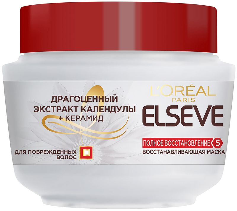 

Маска для волос Elseve Полное восстановление 5 для поврежденных волос 300 мл
