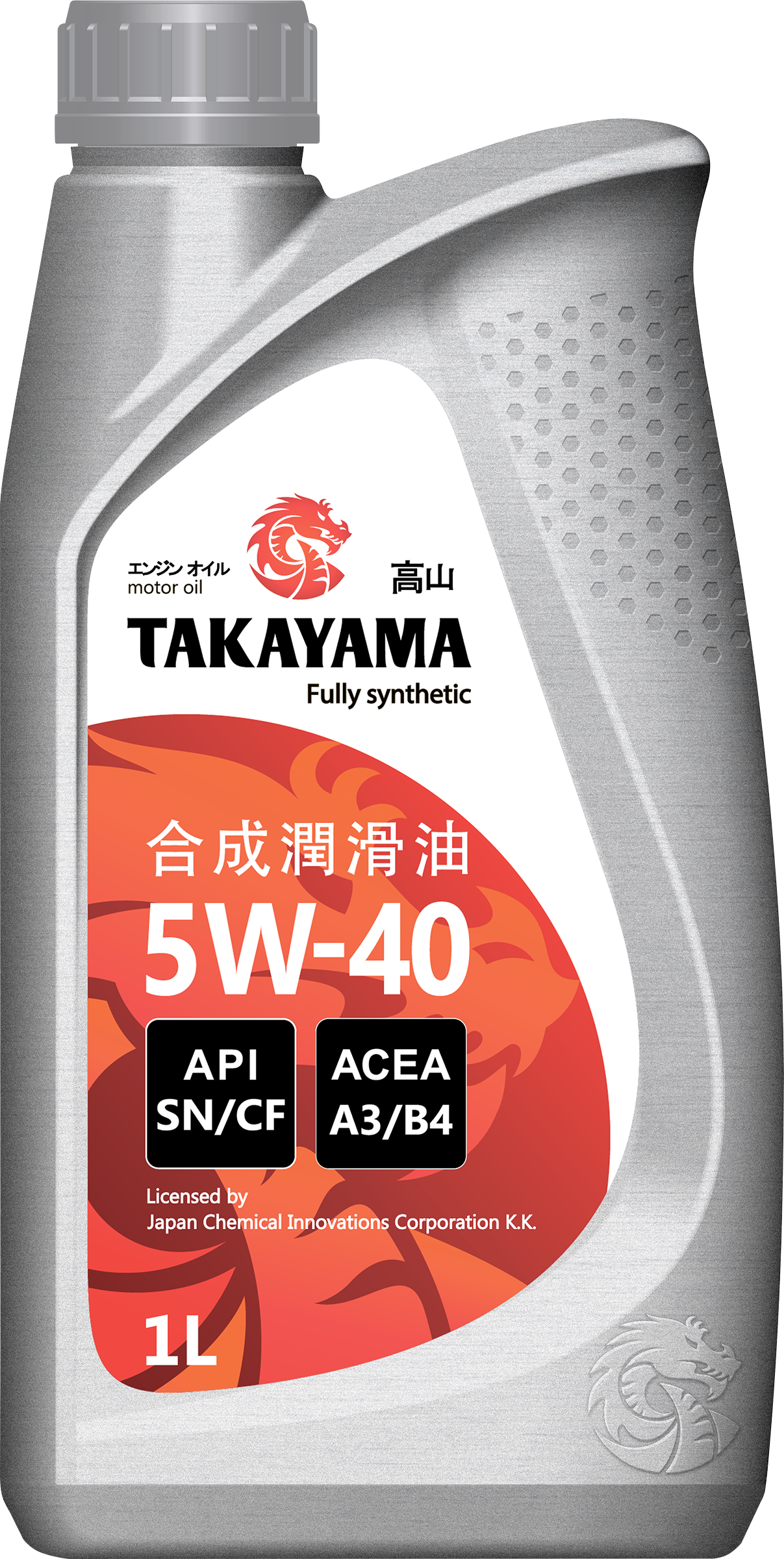 

Масло моторное синтетическое Takayama API SN/CF 5W-40 1 л.