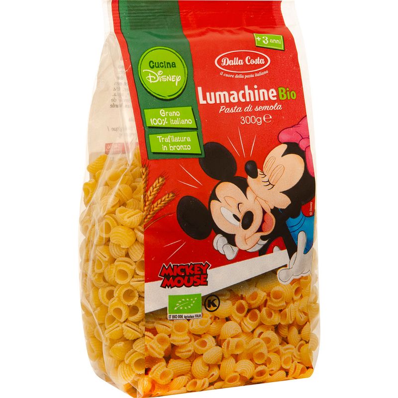 

Макаронные изделия "Микки Маус" Лумакине БИО Dalla Costa Disney