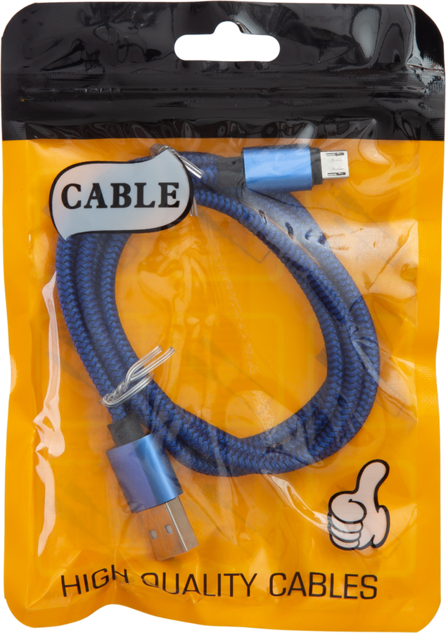

Кабель DC0013 Usb – micro-Usb текстиль плетеный