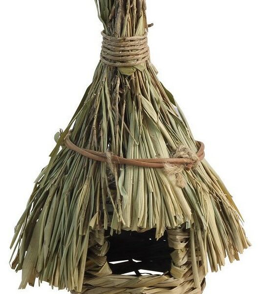 Гнездо для птиц Triol с крупной соломенной крышей