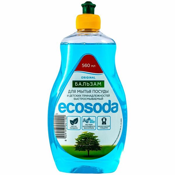 Бальзам для мытья посуды Ecosoda
