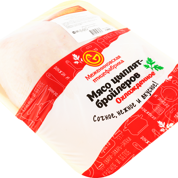 Грудка цыплят-бройлеров Межениновская птицефабрика