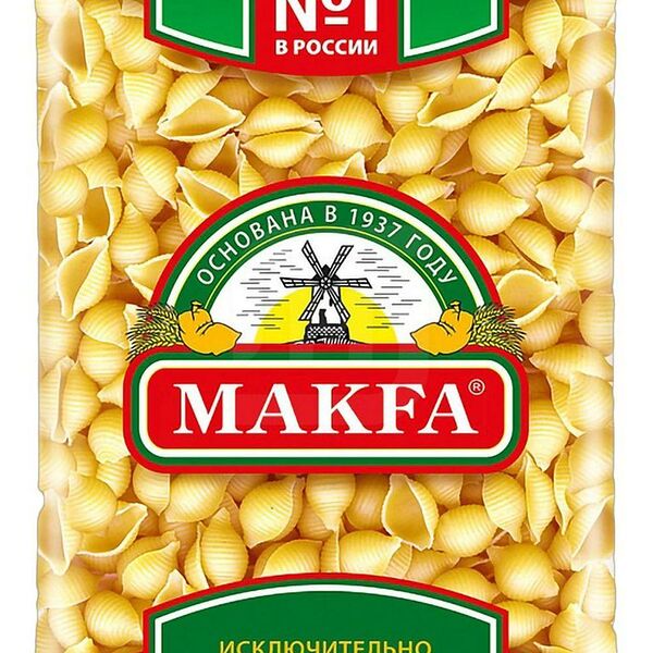 Макароны Makfa Ракушки 450г