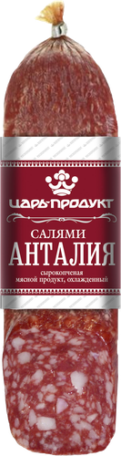 

Колбаса сырокопченая ЦАРЬ ПРОДУКТ Салями Анталия, 200г