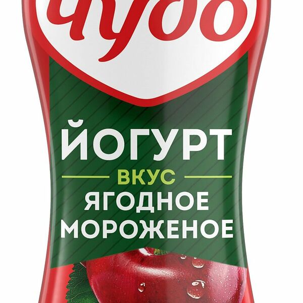Йогурт Чудо ягодное мороженое