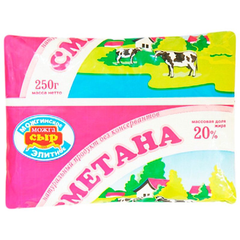 

Сметана Можгасыр 20% 250 г