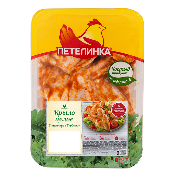 Крыло куриное Петелинка в маринаде Барбекю