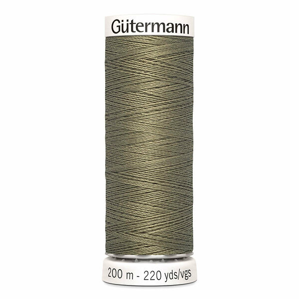 748277 Нить Sew-all для всех материалов, 200м, 100% п/э Gutermann(264 св.оливково-серый)