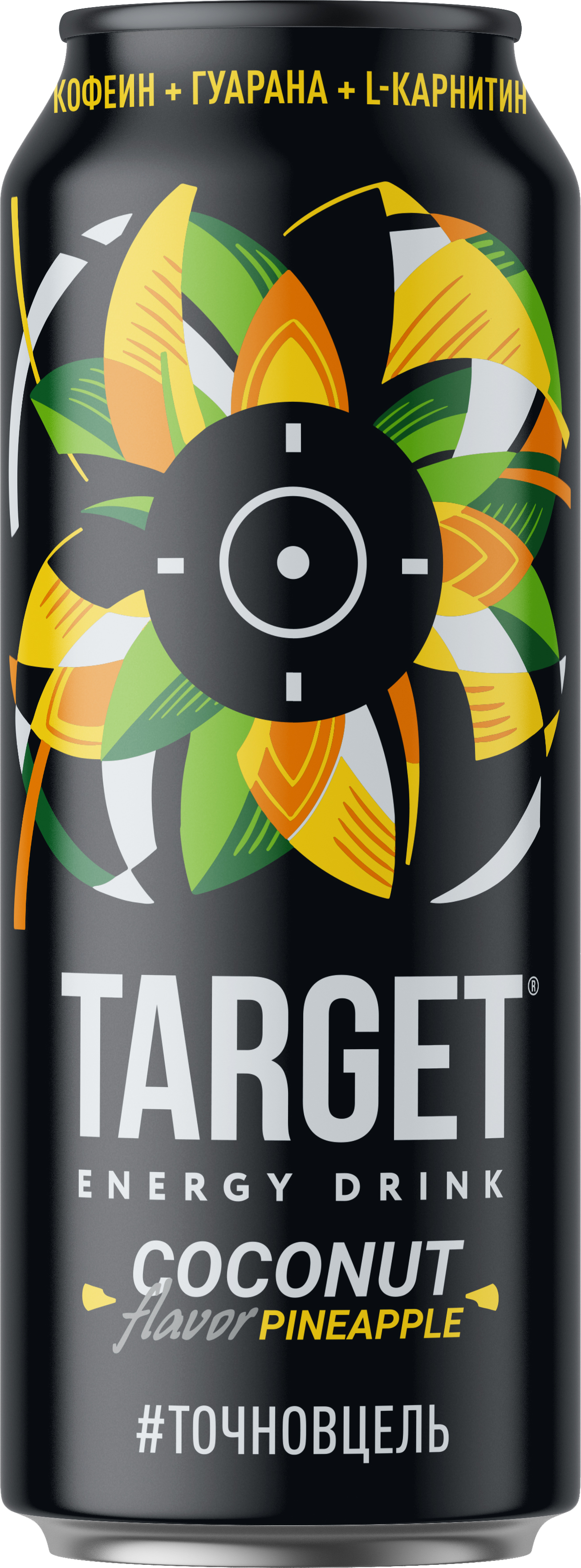 

Напиток энергетический Target кокос и ананас 450 мл
