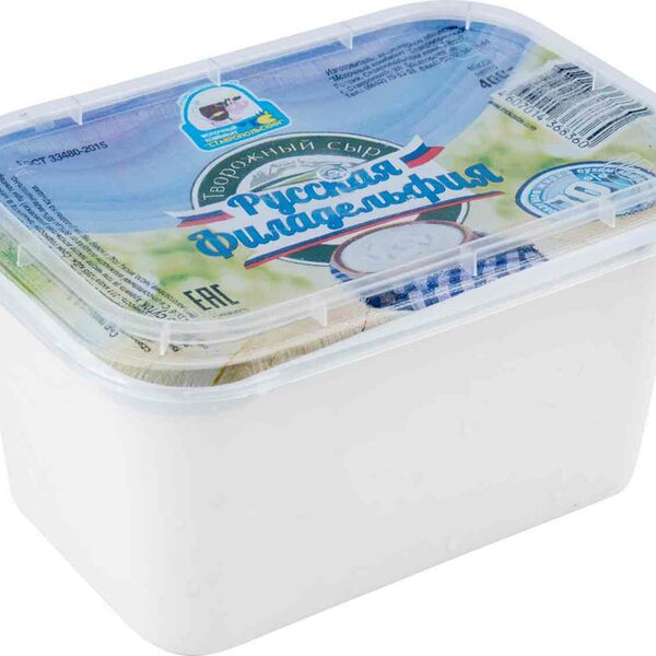 Сыр творожный Русская Филадельфия 55%