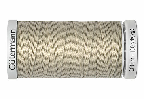 724033 Нить Extra Strong M 782 суперкрепкая, 100м, 100% п/э Gutermann(722 светло-бежевый)