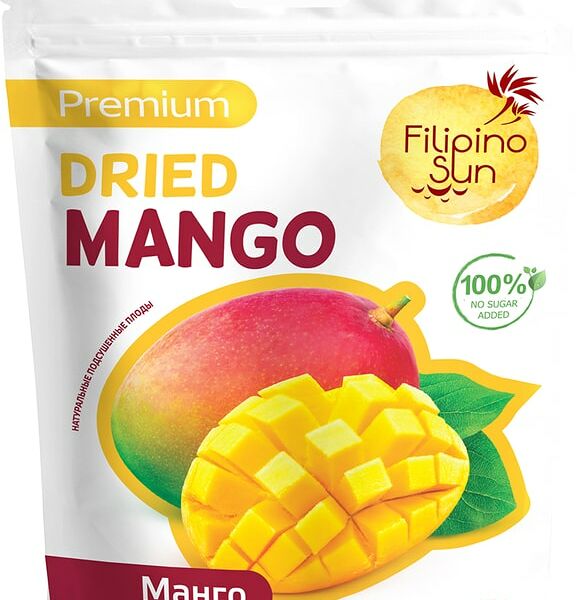Манго Filipino Sun сушеное 80г