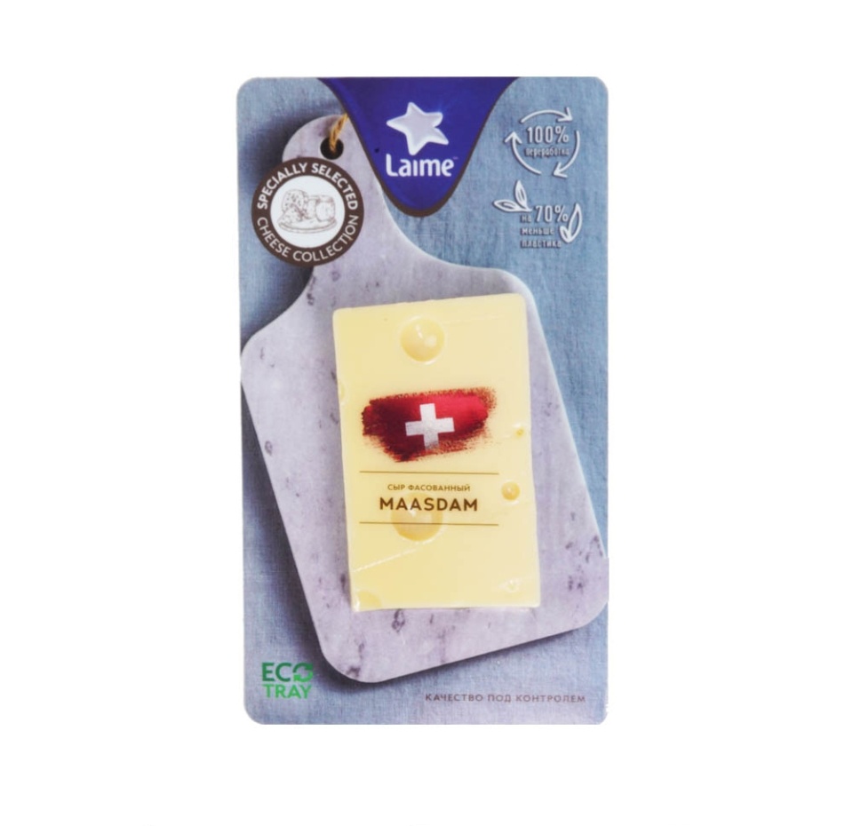 

Сыр Laime Маасдам 45% 160 г