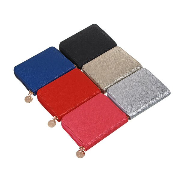 Юl кошелек с отделением для карт, купюр, монет, пу, 12,5х9,5см, 6 цветов