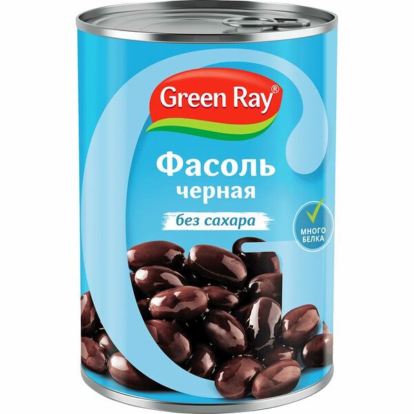 Фасоль чёрная Green Ray