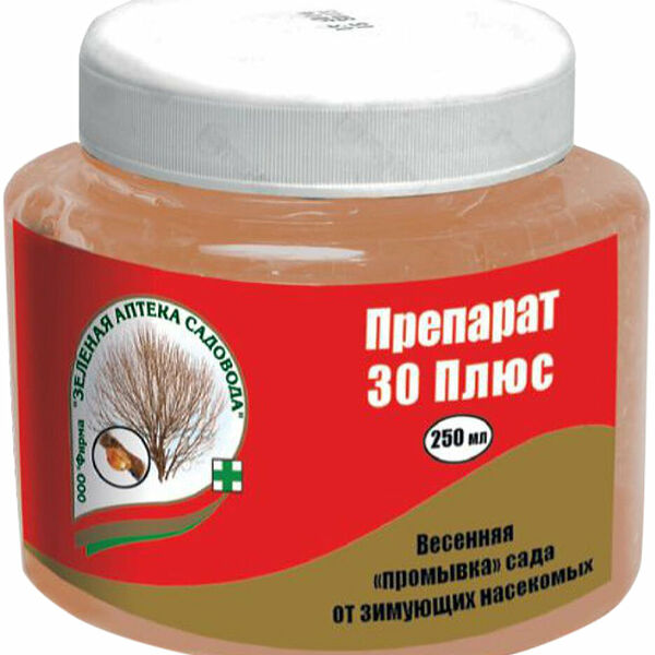 Средство защитное от насекомых Зеленая Аптека Садовода Препарат 30 Плюс 250 мл