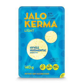 Сыр Лёгкий Jalo Kerma 30%, нарезка