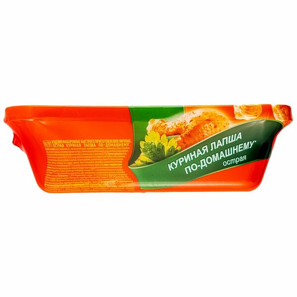 Роллтон Лапша яичная куриная с острым перцем по-домашнему, 90г