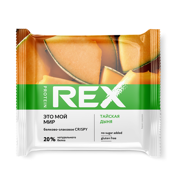 Протеиновое печенье Protein Rex Crispy Тайская дыня