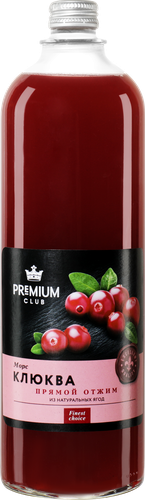 

Морс Premium Club Клюквенный 1 л