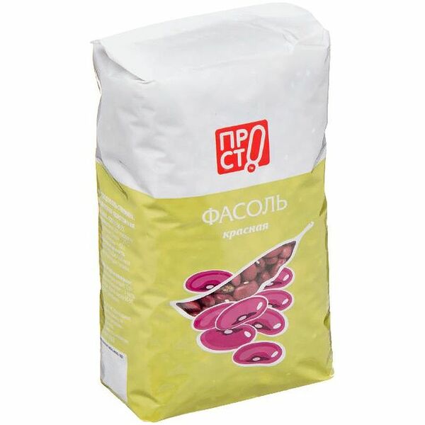 Фасоль цветная красная Пр!ст, 800г