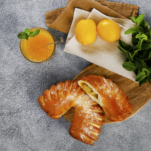 

Сдоба Майская Лента Fresh с лимонной начинкой, 260 г