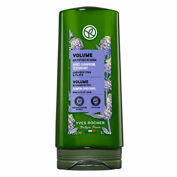 Кондиционер для волос Yves Rocher с пептидами киноа для тонких и лишенных объема волос