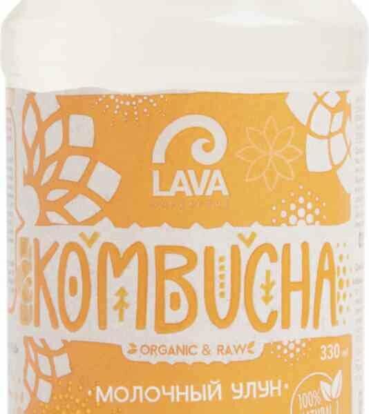 Напиток Lava Superfood Kombucha Молочный улун, лемонграсс
