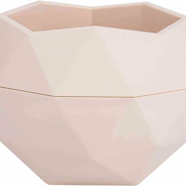 Кашпо Топаз цвет: пудровый 12,3 см, 450 мл