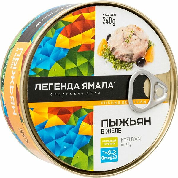 Пыжьян Легенда Ямала в желе, 240г