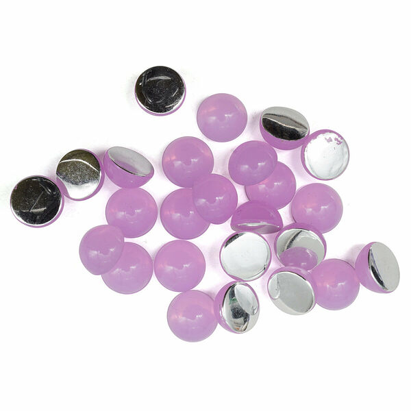 Полубусины желейные 8мм, 25шт/упак, Astra&Craft(J32 светло-фиолетовый)