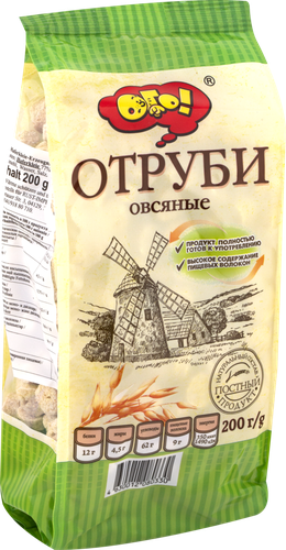 

Отруби Ого! овсяные экструдированные 200 г