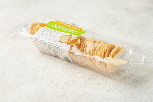 Хлебцы с клетчаткой и луком