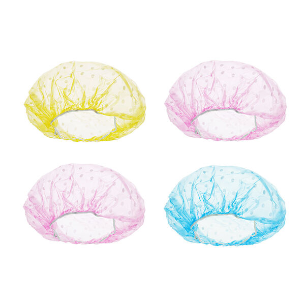 Vetta набор шапочек для душа 4шт, пвх, цветные