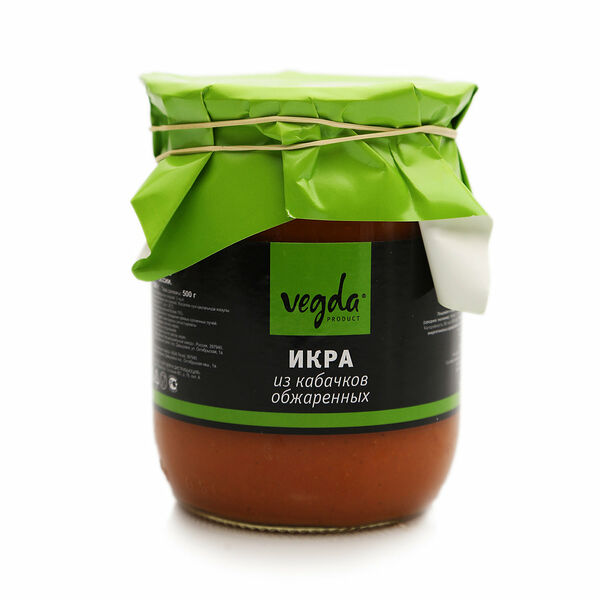 Икра из кабачков обжаренных ТМ Vegda (Вегда)