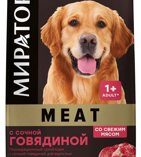Корм для собак Winner Meat сухой говядина 10кг