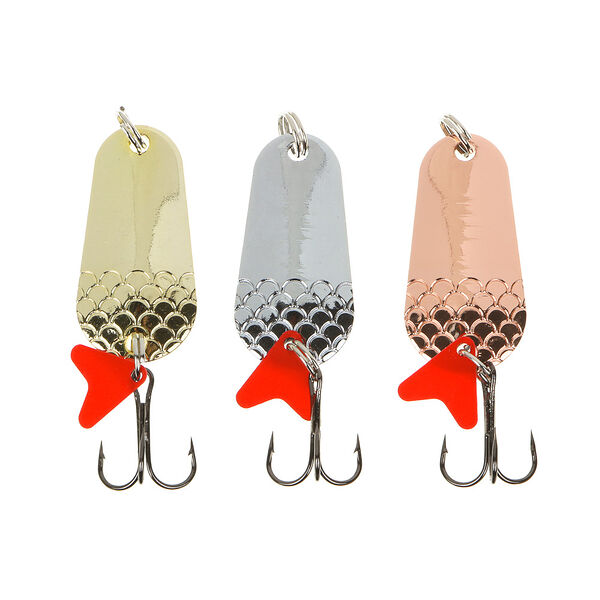 Azor fishing блесна колеблющаяся, тип шторлинг, 15гр, 3 цвета в ассортименте, 1 шт.