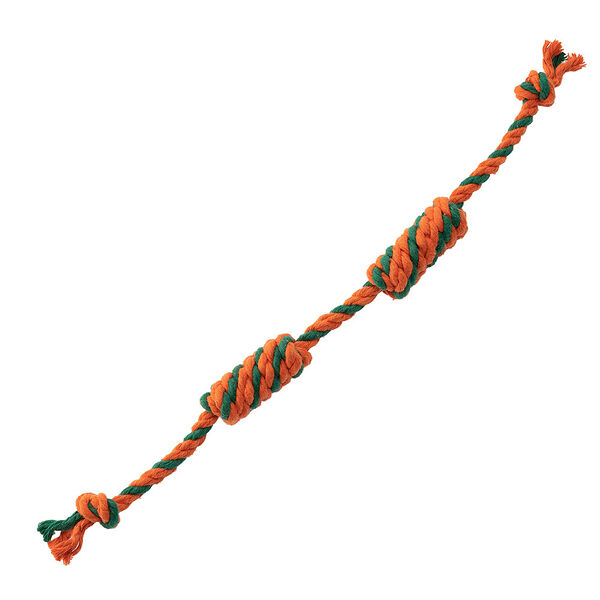 Игрушка для собак Связка сарделек канатная малая