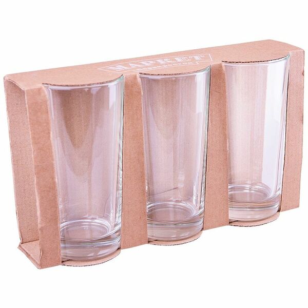 Набор стаканов высоких Маркет Перекрёсток, 3х330л