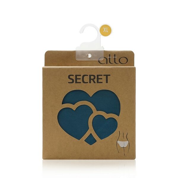 Женские трусы - слипы Atto Secret, Изумрудный, XL