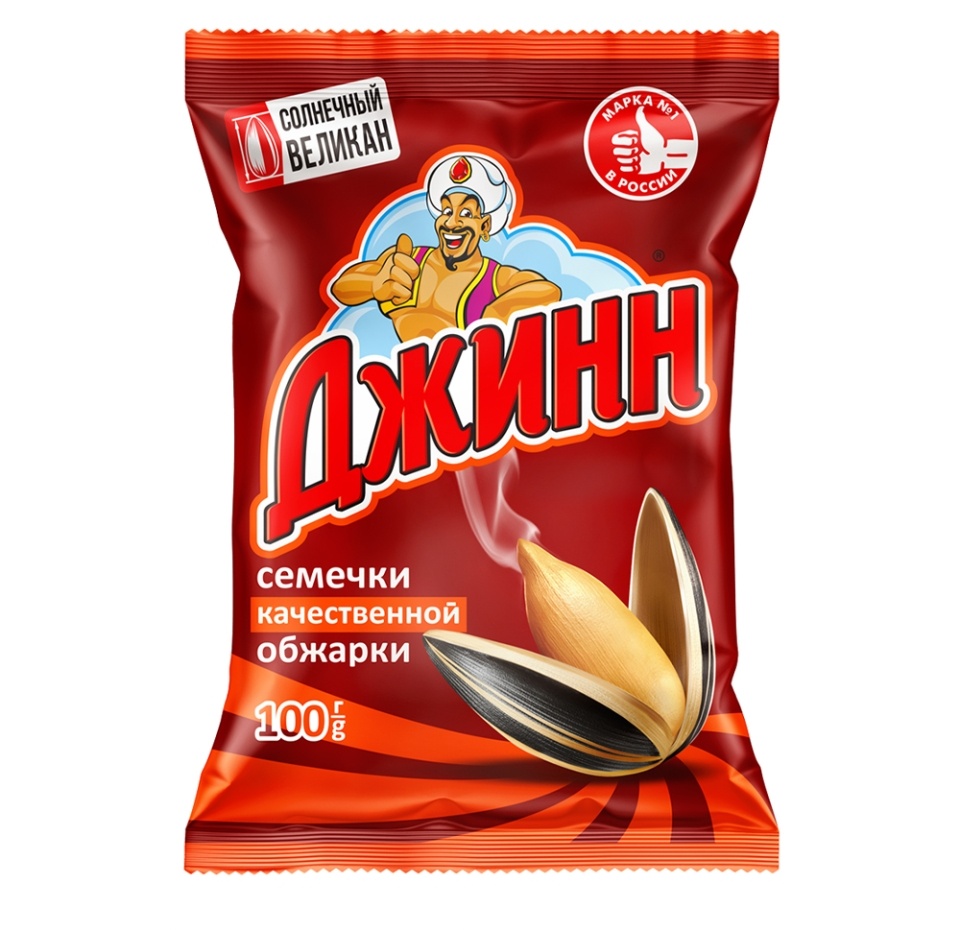 

Семечки Джинн Солнечный великан, 100 г