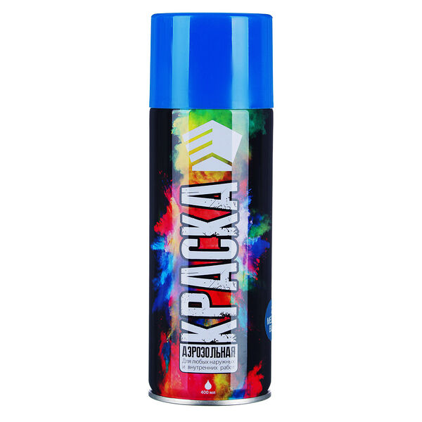 Ермак краска аэрозоль 400мл, синяя (9001/21)