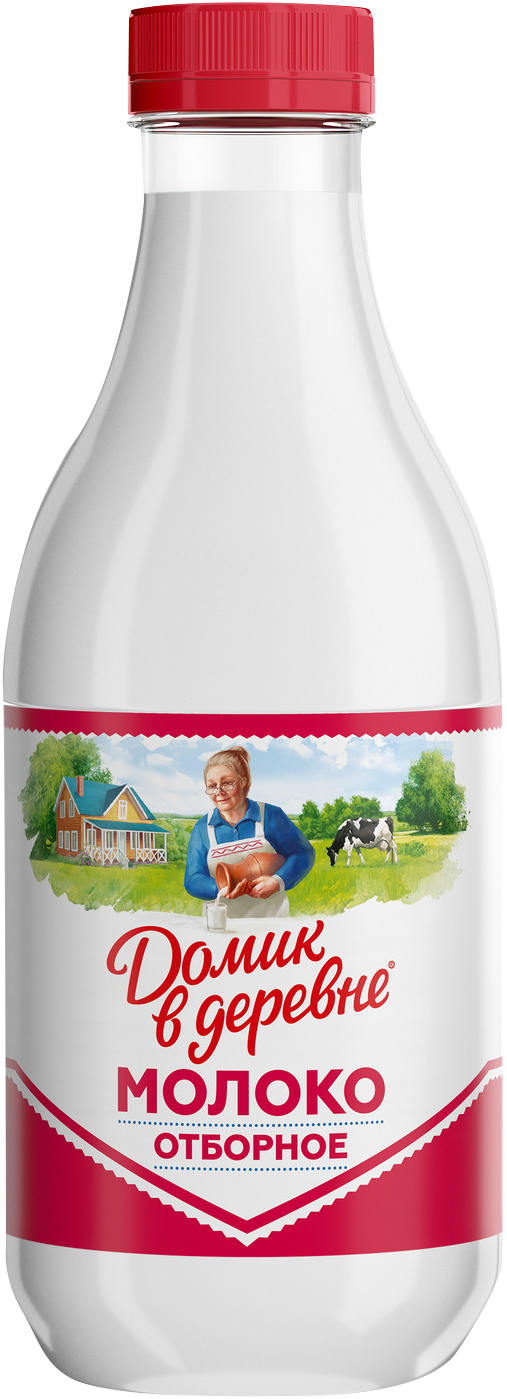 

Молоко Домик в деревне пастеризованное 3.4-4.5%