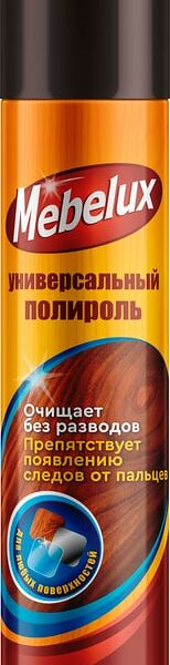 Полироль для мебели Mebelux для любых поверхностей 300мл