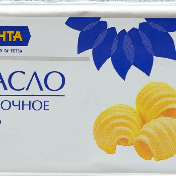 Масло сладкосливочное Лента 82.5% высший сорт