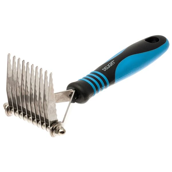 Колтунорез DeLIGHT грабли 12 лезвий