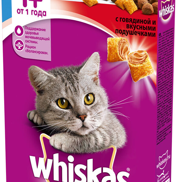 Корм для стерилизованных кошек Whiskas